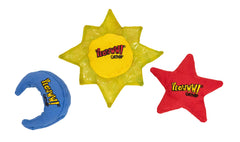 YEOWWW Moon - jouet crinkle au catnip pour l'amusement prolongé.