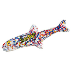 Poisson Pollock de Yeowww!, design attrayant et peluche durable.