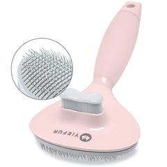 YiEFUR brosse pour chat — confort et massage doux pendant le brossage.