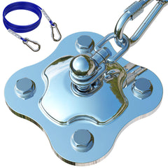 YiizKilc base stable en acier inoxydable pour fixation fiable
