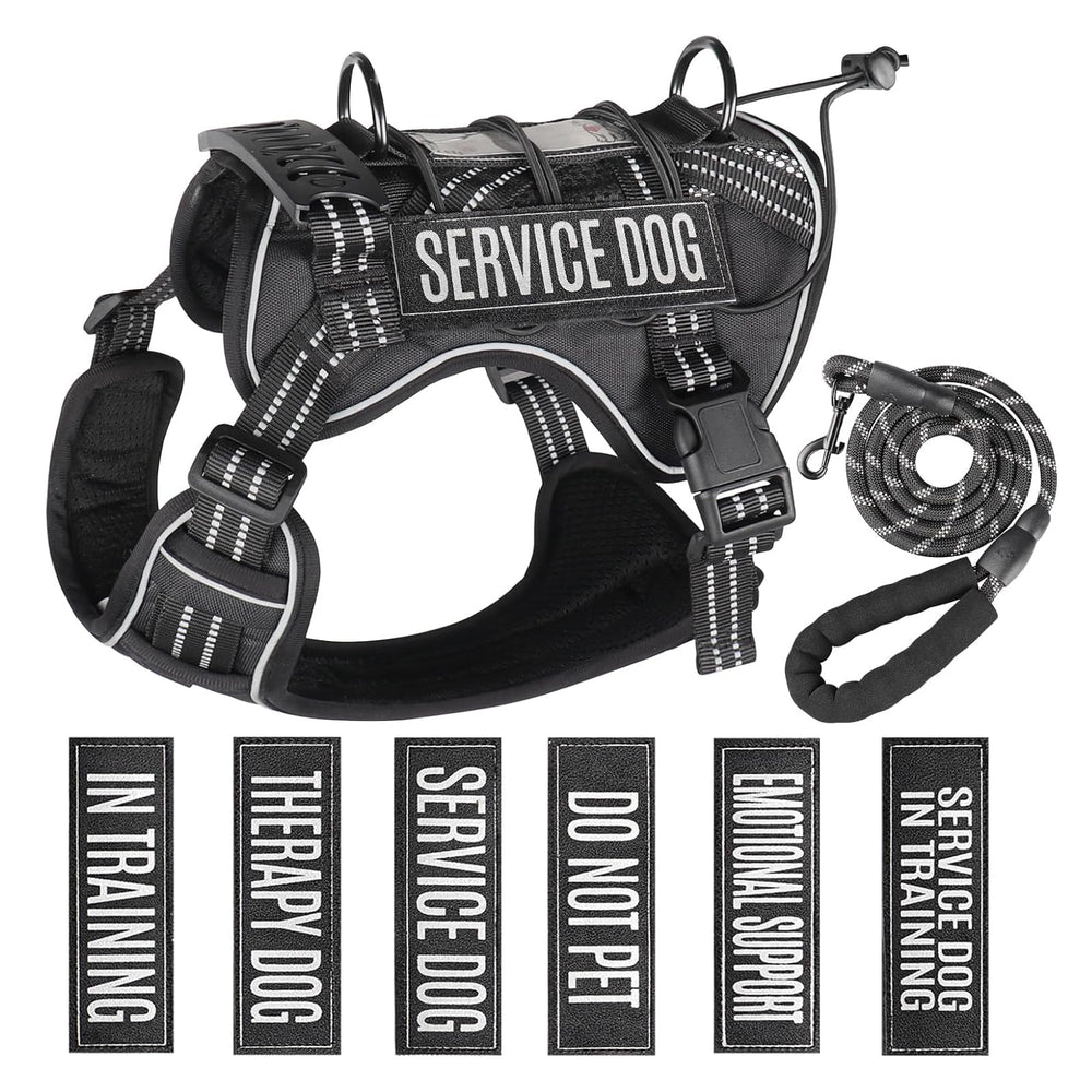 Harnais tactique Yimeis pour chien, grande taille, confort et sécurité lors des sorties.