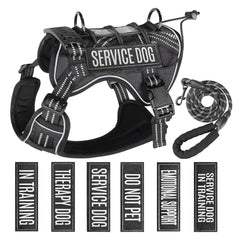 Harnais tactique Yimeis pour chien, grande taille, confort et sécurité lors des sorties.