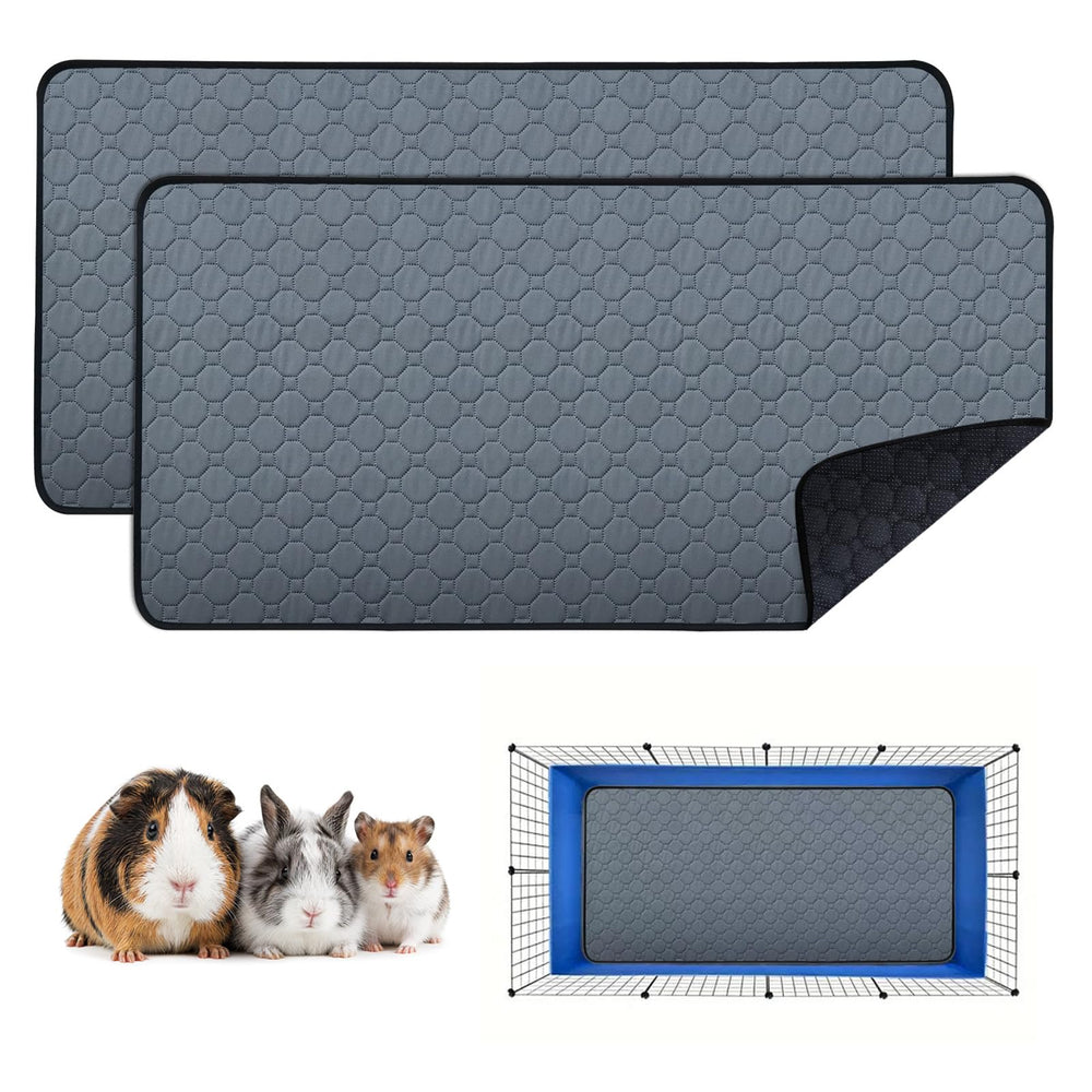 YINXINSHE tapis lavables pour cage 24x47 protégeant le sol et facilitant le nettoyage.