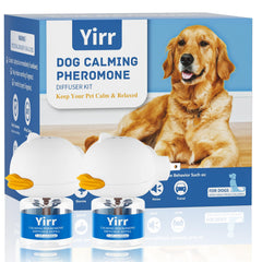 Diffuseur Yirr calmant pour chien – emballage prêt à l’emploi, facile à installer.