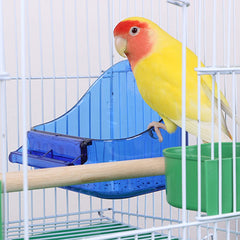 Bain d'oiseau YJJKJ: fixation universelle sur cage, montage rapide sans dommage.
