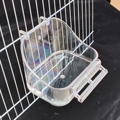 Bain d'oiseau YJJKJ: design sur poteau pour un accès facile.