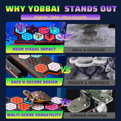 Matériau résistant au sel et structure robuste du rack YOBBAI.