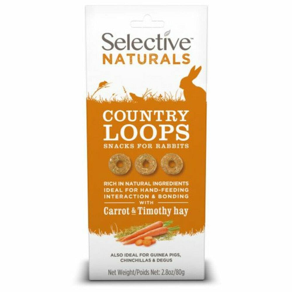 Yoeyang Country Loops pour Lapin, aliment équilibré et croustillant.