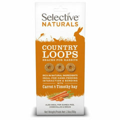 Yoeyang Country Loops pour Lapin, aliment équilibré et croustillant.