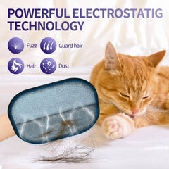 Gant YOMI PET pour draps et linge, élimination efficace des poils.