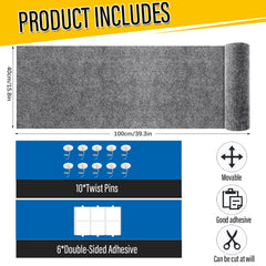 Protection adhésive Yongjoy pour meubles, installation rapide et durable.