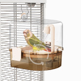 YOOSO WING bain d'oiseaux pour cage avec pompe silencieuse, pratique et agréable.