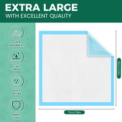 Coussinets YOPETKI XL 28x34 grande taille pour chiens et chiots.
