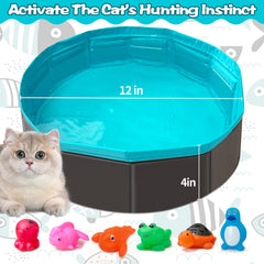 Yopetox activite chat eau: exercice physique et tonus