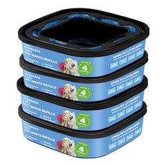 Yopinat Genie refills sacs chien 112ft, installation facile et sans fuite.