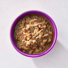 YOUR PET'S KITCHEN propose une formule digeste conçue avec un nutritionniste vétérinaire, pour un confort alimentaire.