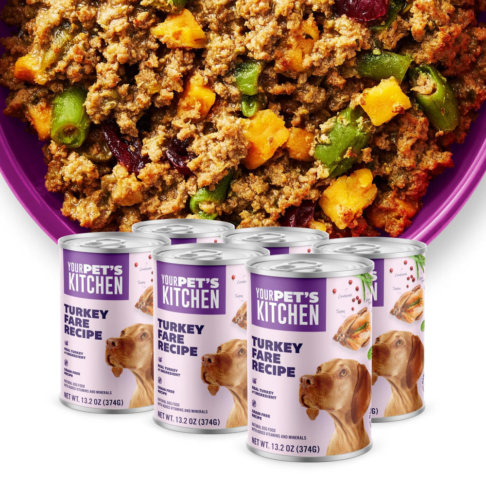 YOUR PET'S KITCHEN - Nourriture-chien-dinde-premium-boite: repas complet et savoureux.