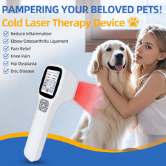 Yoveck thérapie au laser avec écran tactile pour régler les séances.