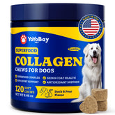 YoYoBay collagène chien friandises molles pour peau et pelage éclatants