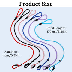Laisse Slip Yuanan bleue 4,5 pieds, conception robuste pour les chiens actifs