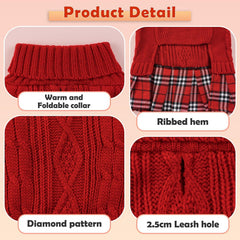 Détail tricot doux YUDODO, confort quotidien lors des promenades.