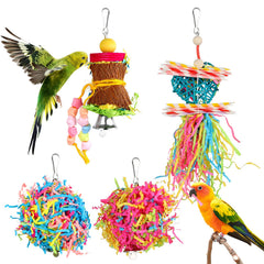 Jouet grignotage YUEPET pour petits oiseaux, stimule le mors et l’activité.