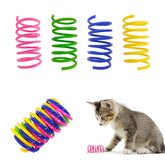 YULOYI ressorts chat colorés paquet 30, stimulation ludique pour félin curieux.