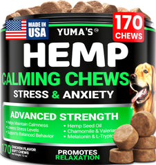 YUMA'S bouchées apaisantes pour chiens, douceur naturelle et calme.