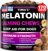 Mélatonine YUMA'S: vue d'ensemble pour chiens, soutien potentiel au sommeil