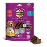 Yummy Combs; forme miel dent: nettoyage 360° autour des dents et gencives.