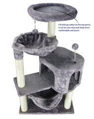 YUNIQUE nid-dortoir gris offre sommeil et observation confort
