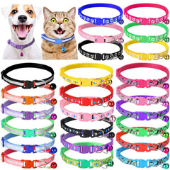 Collier Yunsailing pour chat avec cloche, facile à repérer votre animal.