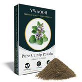 YWAOOH Catnip Premium – feuilles tendres, arôme frais stimulant le jeu.