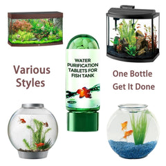 ZAIREG tablettes purification eau aquarium: environnement stable pour poissons et plantes.