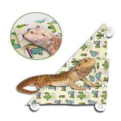 Hamac ZBJBinCH dragon-barbu avec oreiller pour repos confortable.