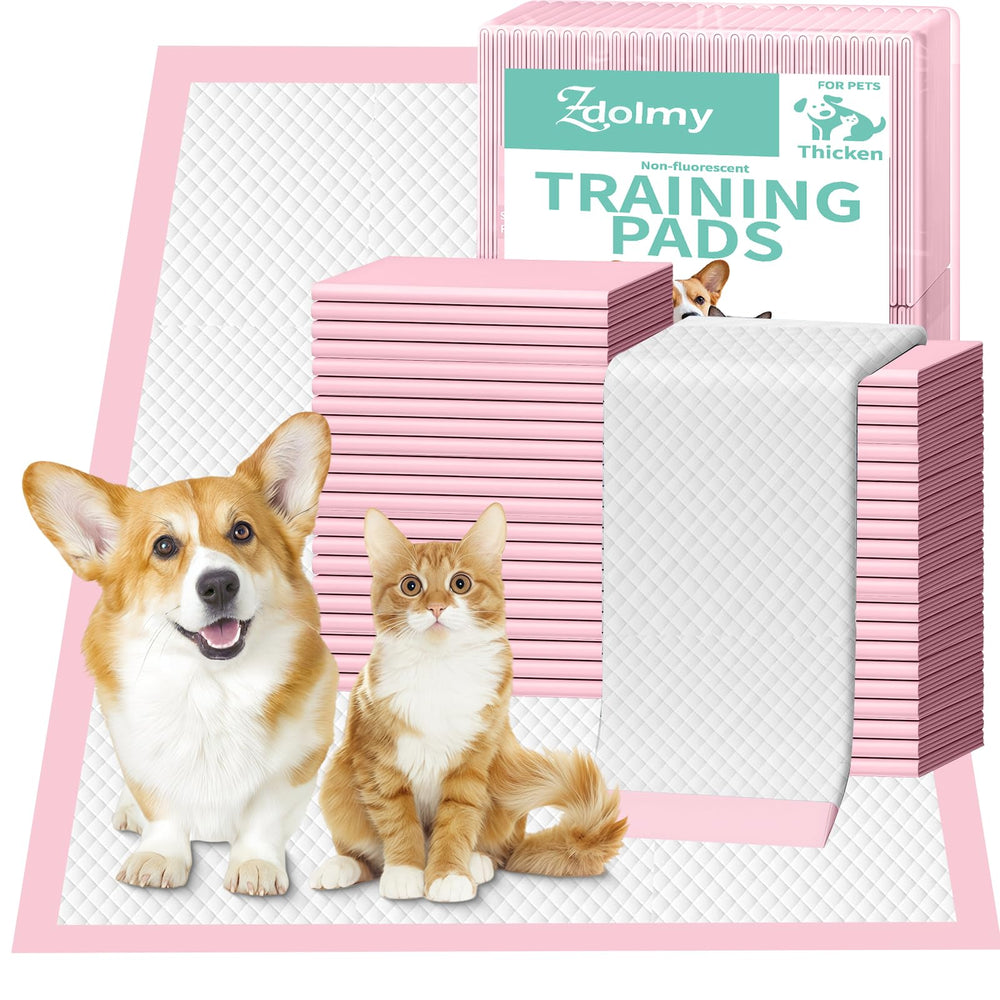 Tapis-pipi Zdolmy pour chiot rose 18x24, idéal apprentissage toilette.