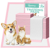 Tapis-pipi Zdolmy pour chiot rose 18x24, idéal apprentissage toilette.