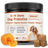 ZEBORA Probiotics pour chiens — emballage clair et pratique pour l’achat
