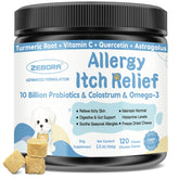 ZEBORA relief allergies chien probiotiques soutient le microbiote et la peau.