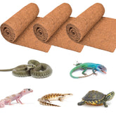 ZeeDix tapis reptile coco 18x36, substrat durable pour terrarium.