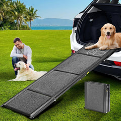 Rampe Zendova pour chien grand 71 pouces, longue et robuste pour grand véhicule