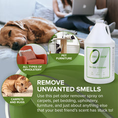 Zero Odor spray-bouteille facilite l’application rapide dans n’importe quelle pièce.
