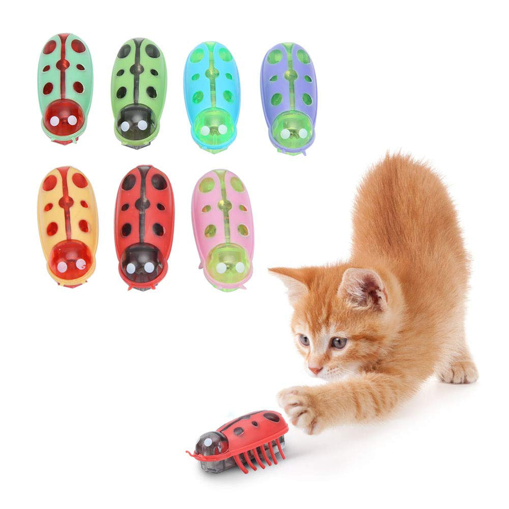 Jouet interactif Zerodis, balle 7 pièces, stimule l'activité du chat.