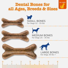 Zesty Paws Dental Bones contrôle du tartre et de la plaque.