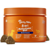 Zesty Paws – bouteille de multivitamines chien, soutien global pour chiens actifs.