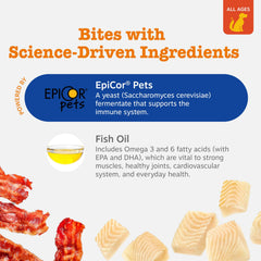 Zesty Paws : omega-3 dans chaque bouchée, soutien potentiel des muscles.