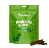 Zesty Paws OraStix baton-probiotique menthe: soutien digestion et haleine fraîche.