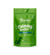 OraStix Zesty Paws emballage et bâton calmant pour chien.