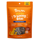 Zesty Paws Training Treats emballage 8oz, pratique pour l'entraînement quotidien.