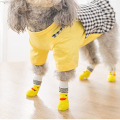Chaussettes ZGWANSUI souris rouge améliorent l’adhérence sur sol lisse.